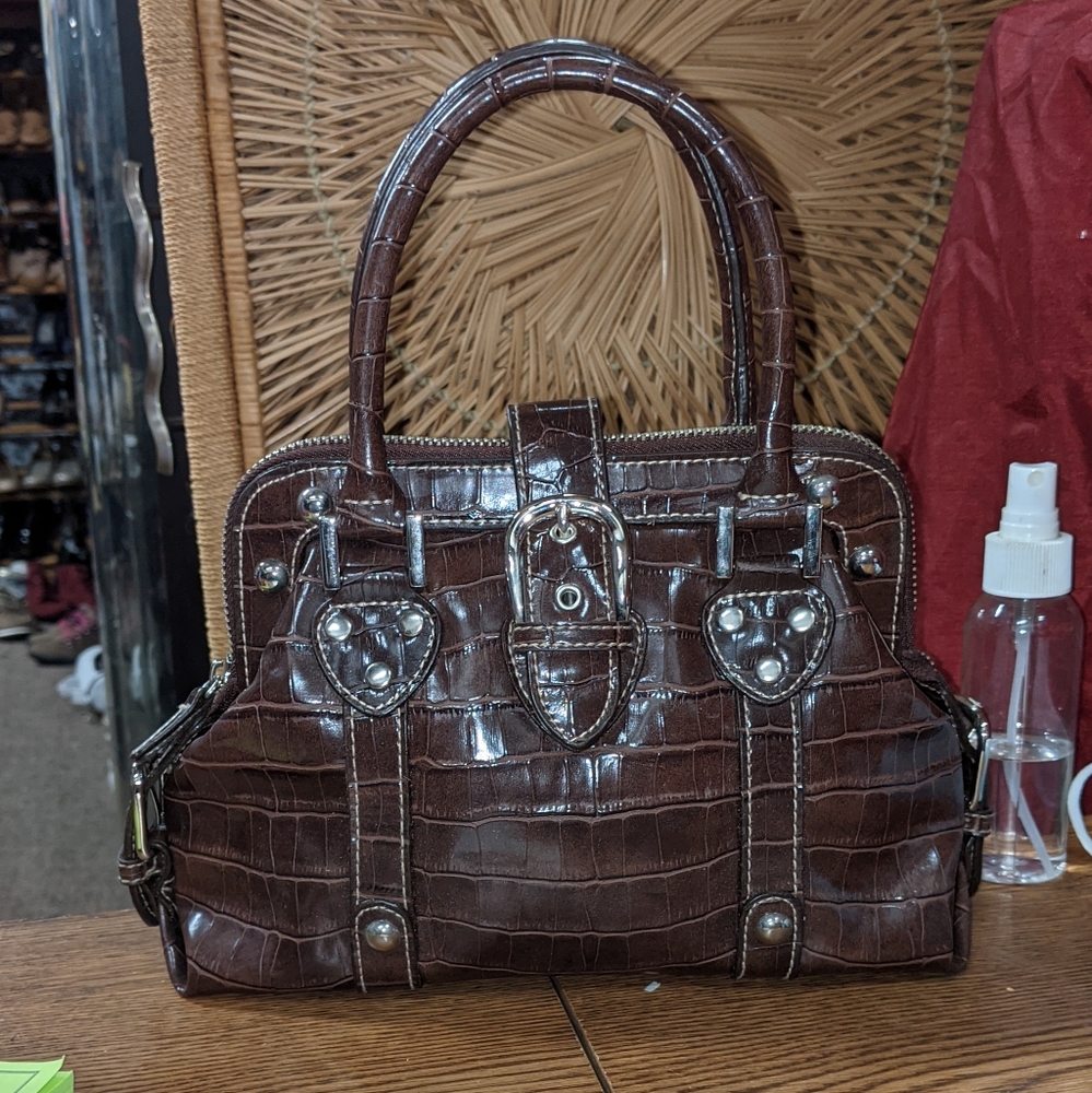 Brown  mini purse